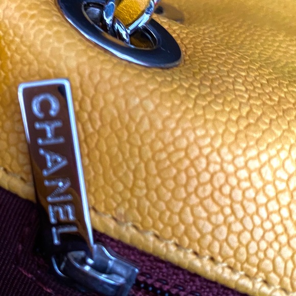 HP 🎉🎈 VINTAGE Chanel French Riviera Flap Bag - Picture 8 of 14